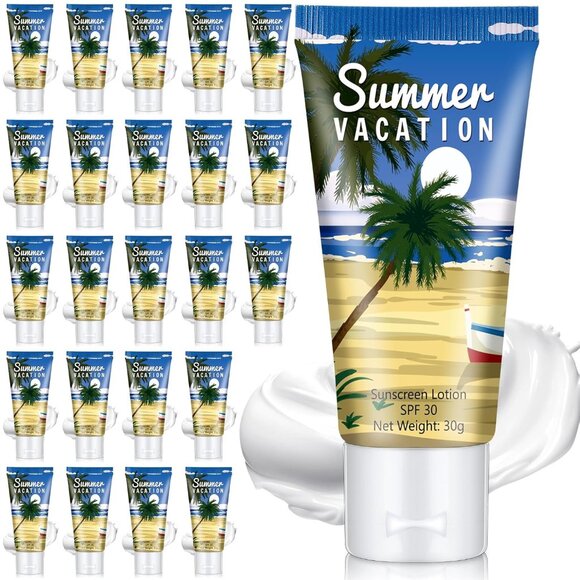 13 Travel Size Sunscreen Tubes SPF30 - Picture 1 of 3